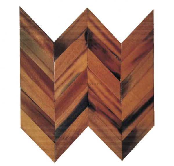 Dřevěná lodní mozaika  - obkladová dlaždice 30 x 30 cm_model SHW 3187T 1