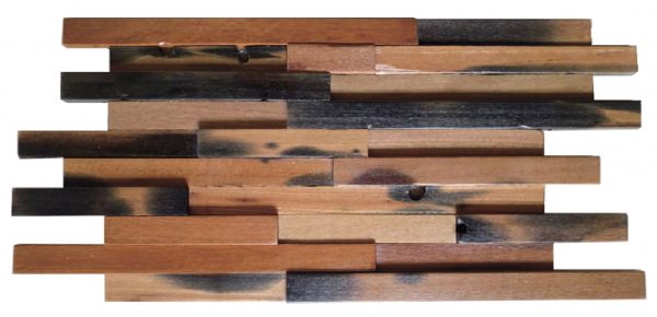 Dřevěná lodní mozaika - obkladová dlaždice 60 x 30 cm_model SHW 6110T 1