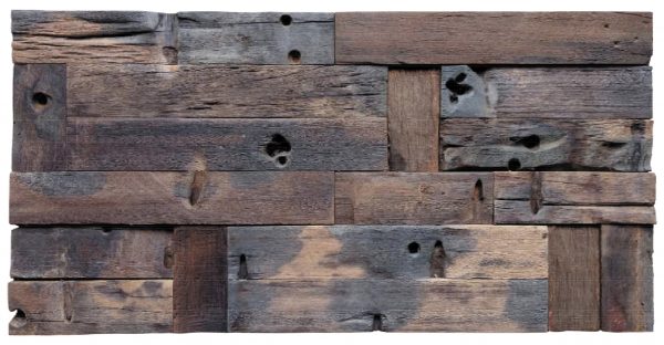 Dřevěná lodní mozaika - obkladová dlaždice 60 x 30 cm_model SHW 6246 1